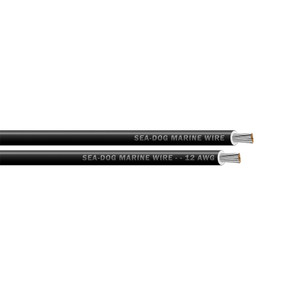 Sea-Dog 12 AWG Black Primary Wire - 250' [8012014]