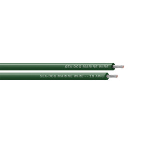 Sea-Dog 18 AWG Green Primary Wire - 250' [8018044]