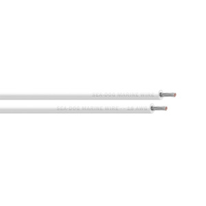 Sea-Dog 18 AWG White Primary Wire - 100' [8018052]