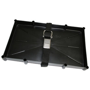 T-H Marine 27 Series Battery Holder Tray w\/Stainless Buckled Strap [NBH-27-SSC-DP]