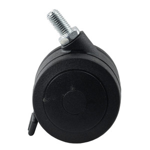Springfield 5-Legged Deck Base Caster Replacement - 75mm w\/Brake Urethane [2100340]