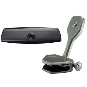 PTM Watersports Mirror\/Bracket Kit w\/VR-140 PRO Mirror  ZXR-300 (Titanium Grey) [P12848-2300TEBGR]