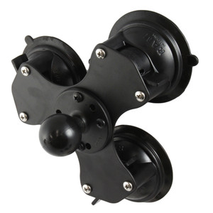 RAM Mount Triple Suction Cup Base w\/1.5" Ball [RAM-224-3U]
