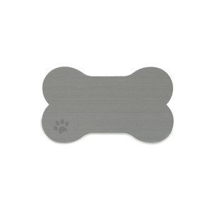 SeaDek Dog Bowl Mat - Storm Grey\/Black - Small - 12" x 21" [62713-90837]