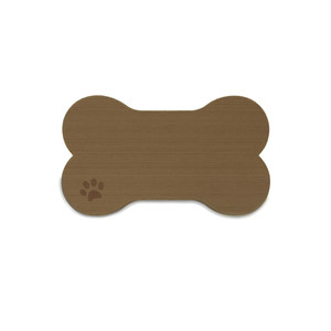 SeaDek Dog Bowl Mat - Cappuccino\/Black - Small - 12" x 21" [62713-91090]