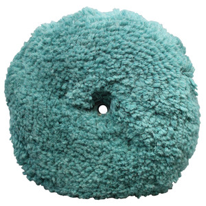 Presta Green Double-Sided Wool Light Cutting\/Polish Pad - 9" [890163]