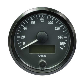 VDO SingleViu 80mm (3-1\/8") Speedometer - 160MPH [A2C3832930030]
