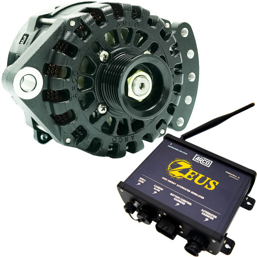 ARCO Zeus A225S 1"-2" Single Foot Alternator w\/Isolated Ground, Regulator  Zeus High-Energy Alternator Regulator [4016-AZ1000]