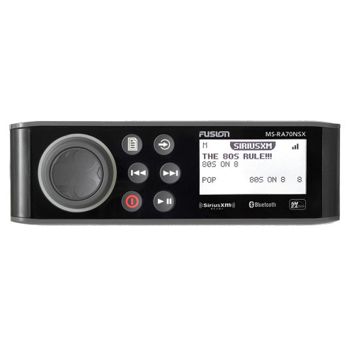 Fusion MS-RA70NSX Stereo w\/BT\/AM\/FM\/SiriusXM - 2 Zone [010-01516-30]
