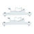 Actisense DIN Rail Mounting Kit f\/NDC-5, EMU-1-BAS  NBF-3-BAS on Top Hat or G Section Rails [DIN-KIT-1]