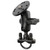 RAM Mount Handlebar U-Bolt Base Short Arm w\/1\/4" -20 Threaded Stud f\/ Cameras [RAM-B-149ZA-C1U]