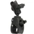 RAM Mount Tough-Claw Small Clamp Mount w\/Double Socket Arm - 1" Ball [RAM-B-400-201-AU]