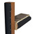Dock Edge Piling Bumper - One End Capped - 6' - Black [DE1020BF]