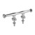 Sea-Dog Smart Cleat 6" Stud Mount Investment Cast 316 Stainless Steel [041666-1]