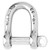 Wichard Self-Locking D Shackle - Diameter 6mm - 1\/4" [1203W]
