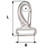 Wichard Webbing Snap Hook - 30mm - Length 60mm [2284W]