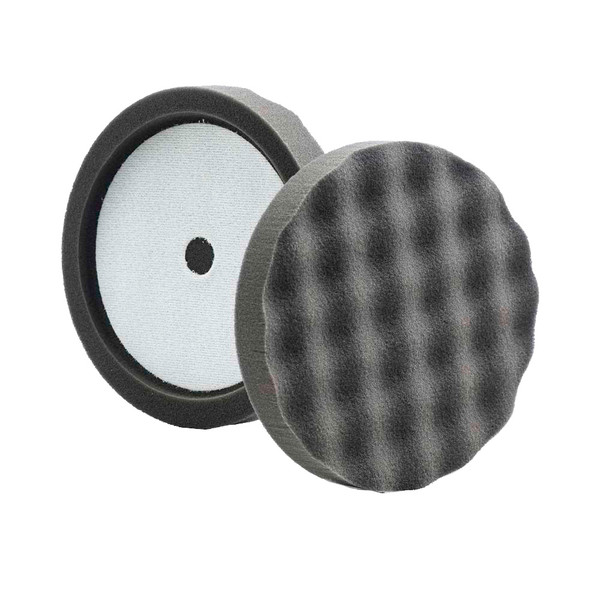 Lake Country Black Finishing Waffle Pro Recessed Pad 8" x 1.5" [WP-76800-LC]