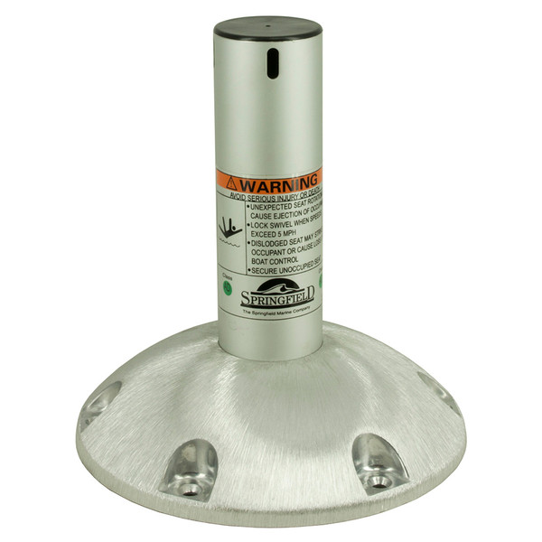 Springfield 2-3\/8" Explorer Fixed-Height Locking Pedestal - 10" [1250310-MLNS]