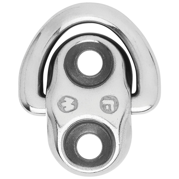 Wichard Folding Pad Eye - 6mm Diameter (15\/64") - 2 Fixed Holes [6684W]
