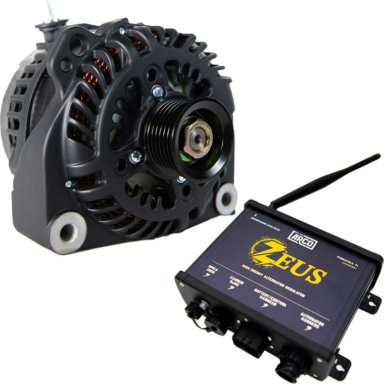 ARCO Zeus A275L Vortec Alternator w\/Terminal Block  Zeus High-Energy Alternator Regulator [4033-AZ1000]