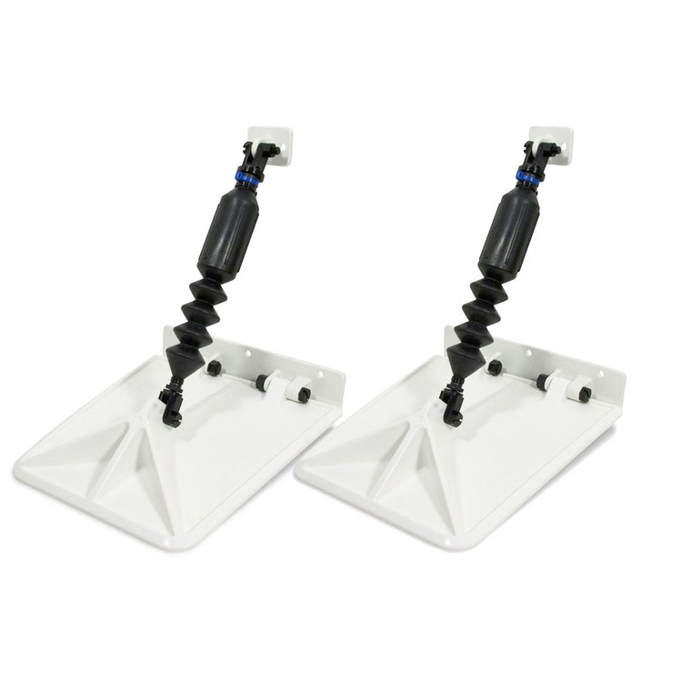 Smart Tabs SX Trim Tabs by Lectrotab 9.5 x 10 f\/13'-15 Boat w\/30 - 40HP - White [SXW9510-30]