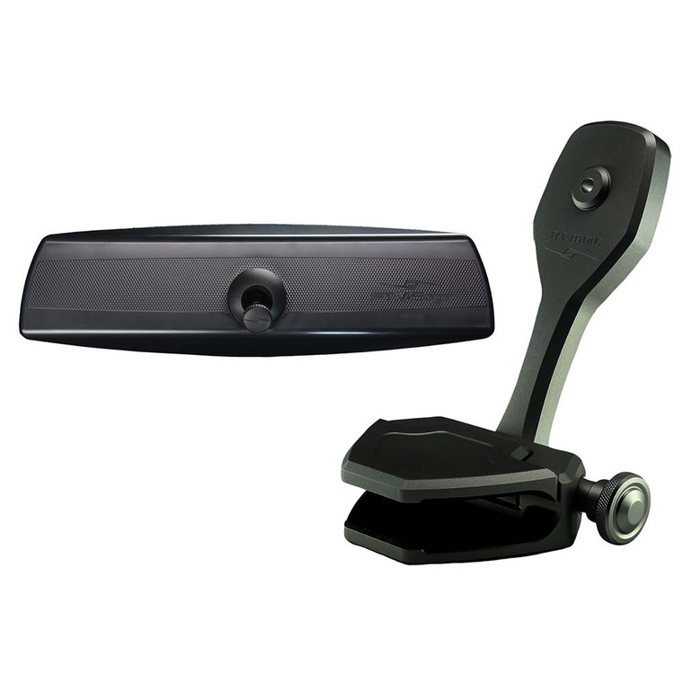 PTM Watersports Mirror\/Bracket Kit w\/VR-140 PRO Mirror  ZXR-300 (Black) [P12848-2300TEBBK]