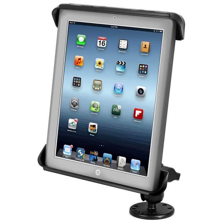 RAM Mount Tab-Tite iPad \/ HP TouchPad Cradle Flat Surface Mount [RAM-B-138-TAB3U]