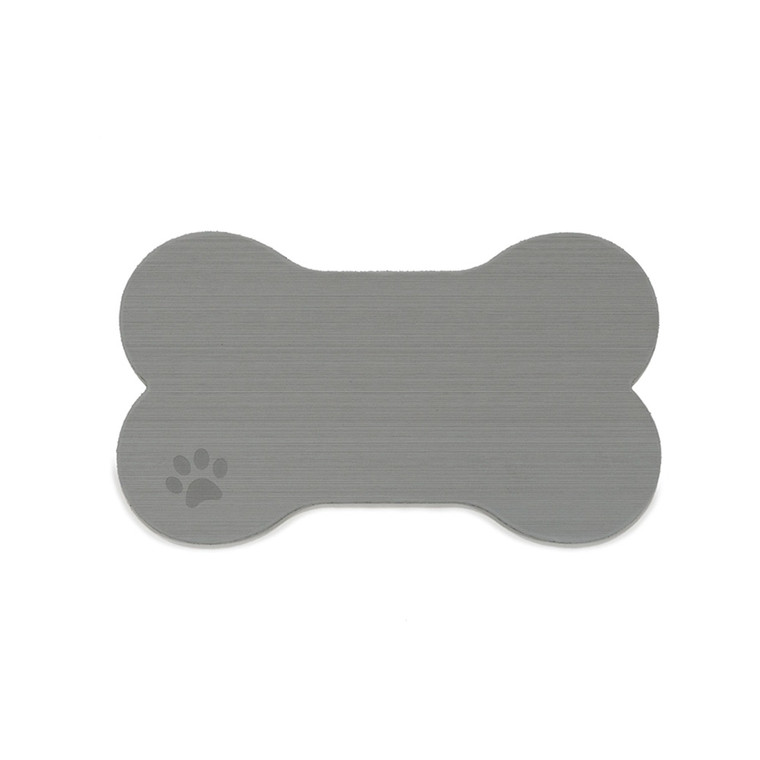 SeaDek Dog Bowl Mat - Storm Grey\/Black - Medium - 12.5" x 24" [62714-90837]