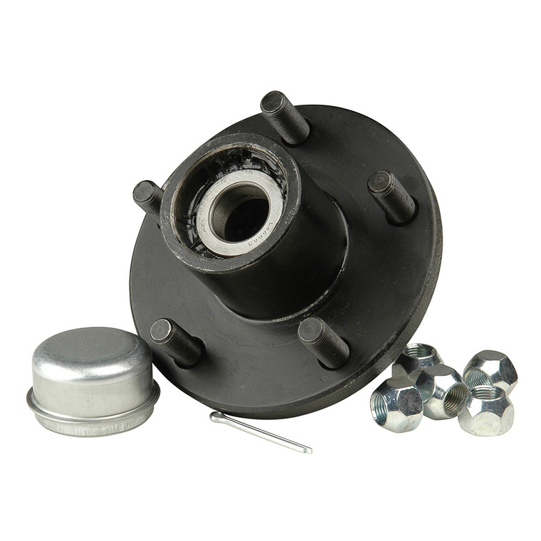 C.E. Smith Hub Kit 5x4 1\/2", 1" Straight Spindle 1.25" [13216]