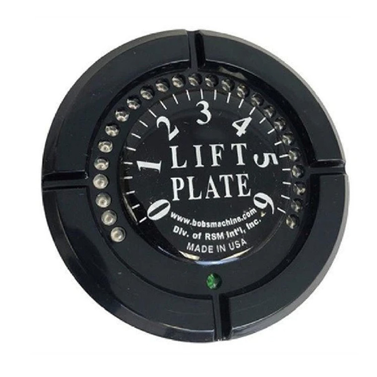 Bob's Machine LED Jack Plate Gauge - Black [110-300000]
