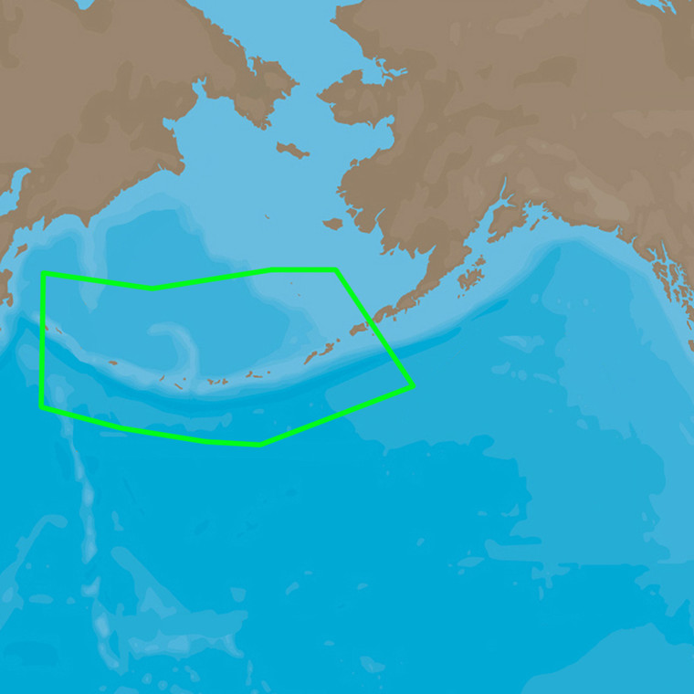 C-MAP  4D NA-D962 Unimak Pass to Attu Island [M-NA-D962-MS]
