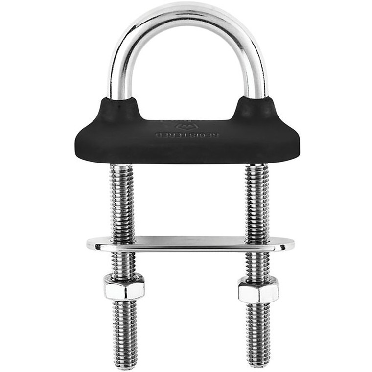 Wichard Black Watertight U-Bolt - 8mm Diameter - 5\/16" - 100mm Length - 3-5\/16" [65441W]