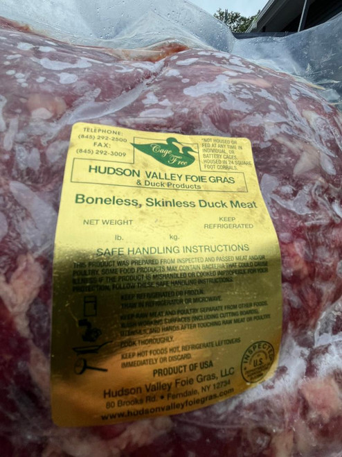 Duck boneless and skinless 10 lb bags Duck boneless and skinless 10 lb bags
