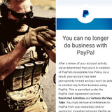 Active Carry Technologies singled out! PayPal discrimination!