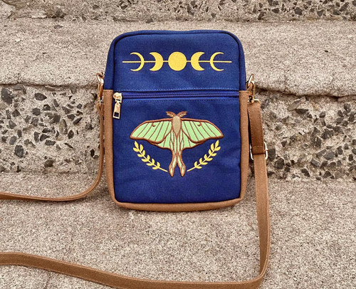 Anadia Lunar Moth Satchel