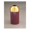 Glaro Mount Everest T1530-XX-BE in Burgundy finish with an open dome top