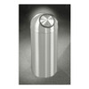 New Yorker Self-Closing Dome Top Trash Can, 15 x 36, 16 Gallon, S1536SA, finished in Satin Aluminum