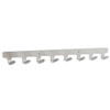 Coat Hook Strip used by Glaro 8000BSA Coat Racks - 4 Hooks Per Foot