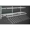 Glaro Wall Mounted Coat Rack 8000BSA with Optional Coat Hangers