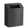 Peter Pepper Model IC-T Steel Trash Can with Hinged Open Top