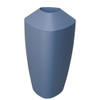 Peter Pepper Tria Bin - Fiberglass Trash Can - 20 Gallon Capacity