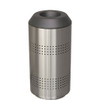 Peter Pepper TIMO Round Recycling Bin - Stainless Steel - With Optional Perforations