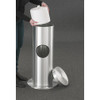 Glaro Antibacterial Wipe Dispenser - Floor Standing with Trash Can - Adding Wipes