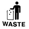Waste - Tidy Man Label