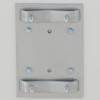 Glaro Antibacterial Wipe Dispenser W1015SA - Wall Mounting Bracket - Finished in Satin Aluminum - Included