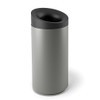 Peter Pepper Tilt Trash Can TL-T - Top Opening - Aluminum Metallic - 20 x 43 - 30 Gallon