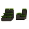 Magnuson Kaskad Planter Options - Bronze