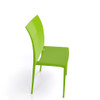 Magnuson Lucido SO Green Stacking Chair - Side View