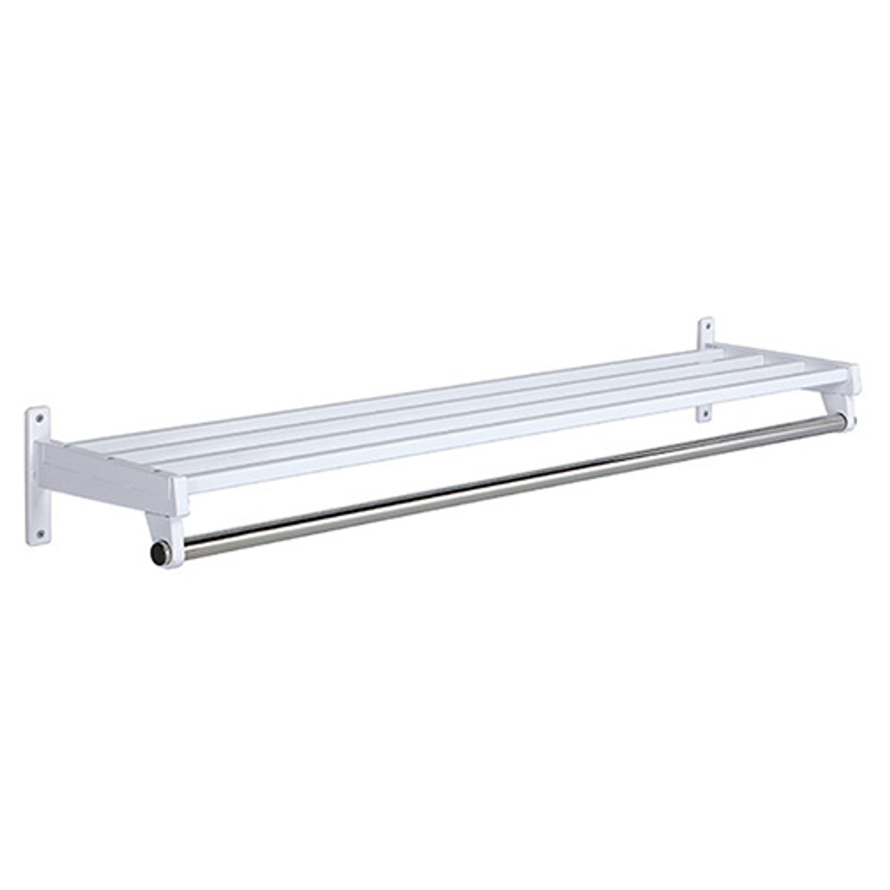 Magnuson 60 Wall Mounted Steel Coat Rack with Shelf - DS-5H