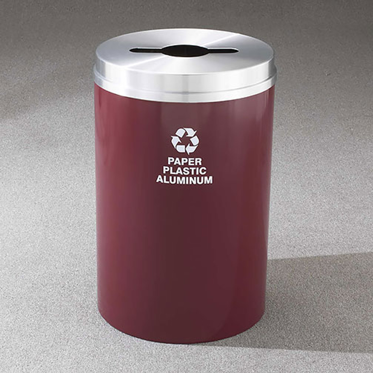 15 Gal. Round Galvanized Liner for Glaro Recycle Bins & Trash Cans